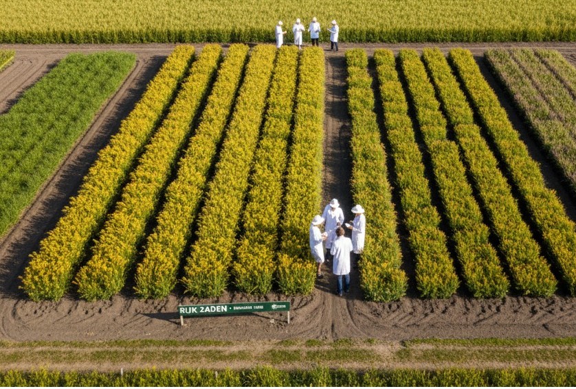 Zyric Seed breeding fields in Netherlands